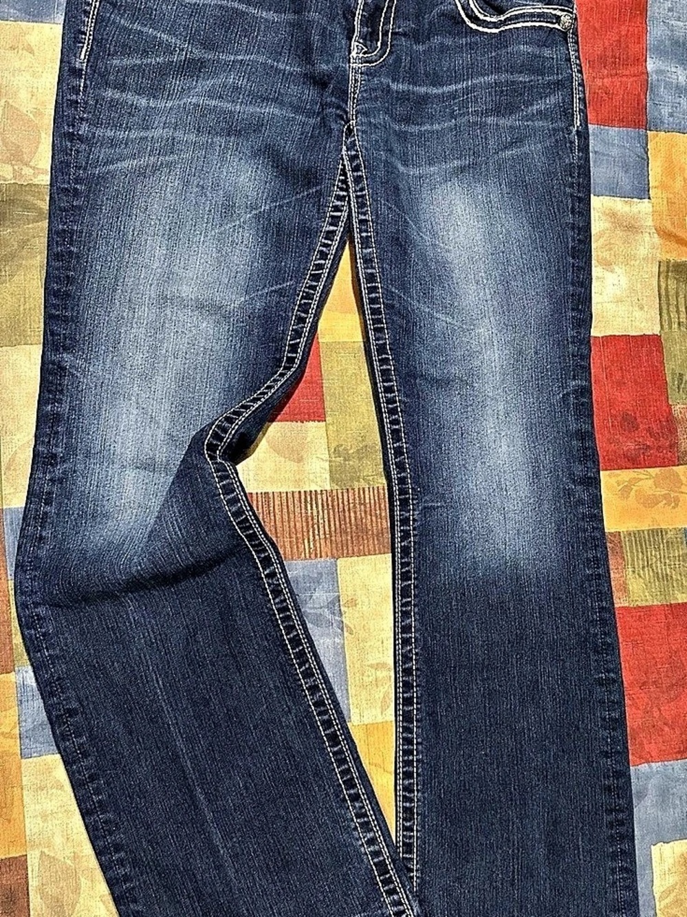 Miss Me Women's Bootcut Jeans in Blue